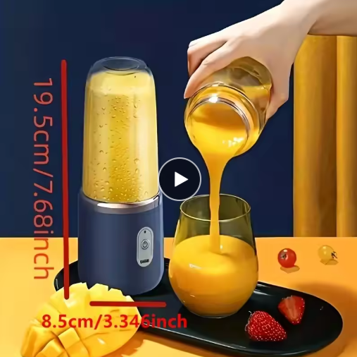 Licuadora Portátil de 6 Cuchillas